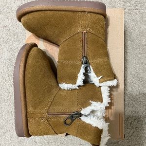Toddler Girls Brown Koolaburra Ugg Boots!